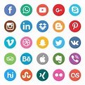 20 iconos de redes sociales gratis para descargar - CSSBlog ES