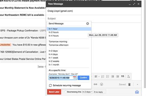How To Schedule Emails In Gmail