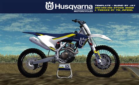 2016 Husqvarna Stock Bikes Template Blend By Jay Release Mx Simulator