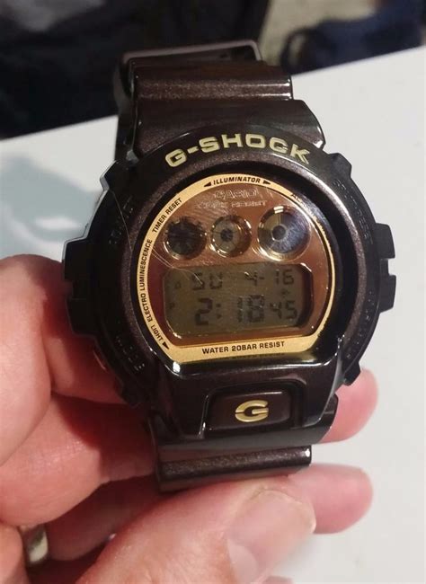 Casio has been slowly and quietly phasing in the module 3230. Casio G-Shock 3230 DW-6900BR Garish Brown & Gold Watch w ...