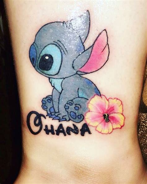 I Love This Tattoo With Images Stitch Tattoo Disney