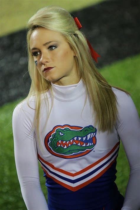 College Cheerleader Heaven Florida Gators Cheerleader Is Not Impressed