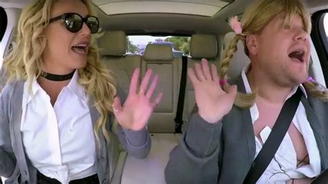 Britneys Carpool Karaoke Corden Brought Out The Best In Her Tgdaily