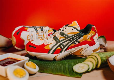 Asics gel kayano 5 re sour yuzu price from. ASICS GEL-Kayano 5 OG "Nasi Lemak" for SneakerLAH 2019 ...