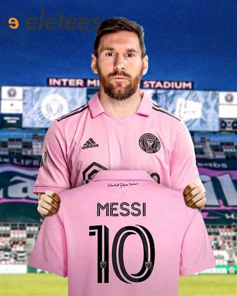 Eletees Inter Miami Cf Pink Messi Jersey Sol Incjp