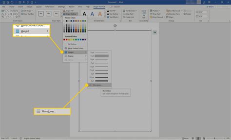 Applying A Border To Part Of A Microsoft Word Document How To Create