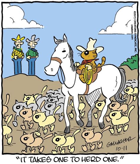 Herding Cats Heathcliff For 10112017 Comic Strips