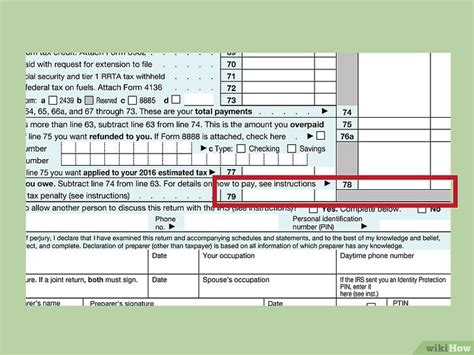 Cómo Llenar El Formulario 1040 Del Irs Con Imágenes