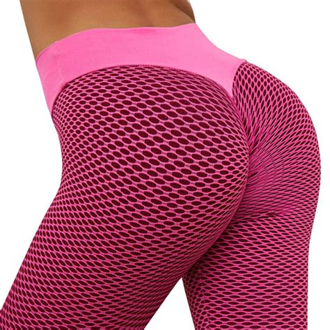 SySea Womens Ruched Butt Lifting Leggings High Waisted Workout Sport