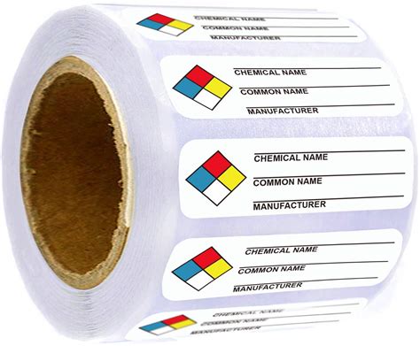 Buy Sds Stickers Msds Stickers For Safty Data X Inches