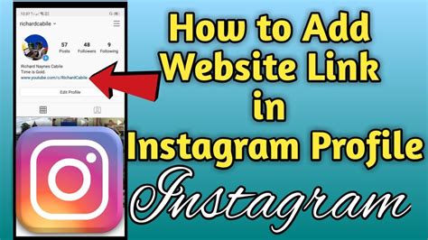 How To Add Website Link In Instagram Profile Instagram Tutorial Youtube