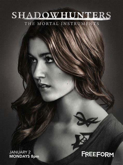 Shadowhunters Clary Season 2 Character Poster The Mortal