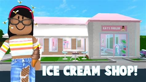 To beat those hot summer days, i present you frosty'z ice cream shop! I BUILT AN ICE CREAM PARLOR | Roblox: Bloxburg | Kaytika ...