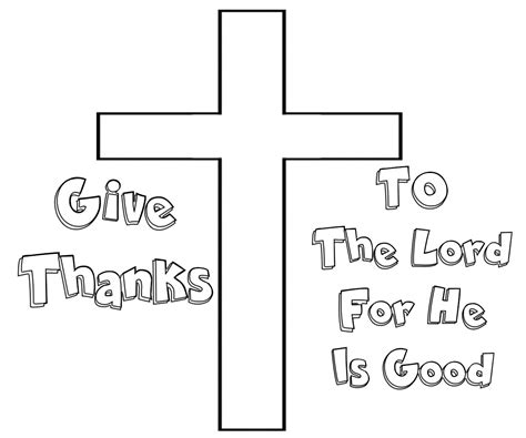 Give Thanks Coloring Pages Free Coloring Pages For Kids
