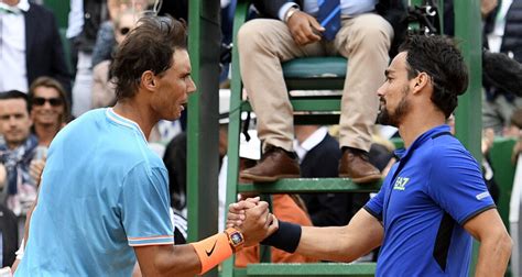 ATP Fabio Fognini à Rafael Nadal après l annonce de sa retraite Je