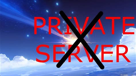 Stop Playing Private Server Right Now Youtube