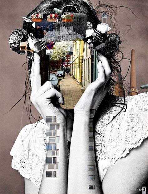 40 Clever And Meaningful Collage Art Examples Collage Portrait