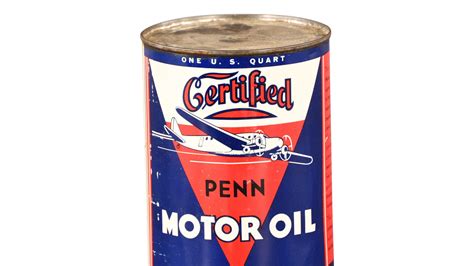 Certified Motor Oil Can At The Road Art Collection 2016 As F506 Mecum