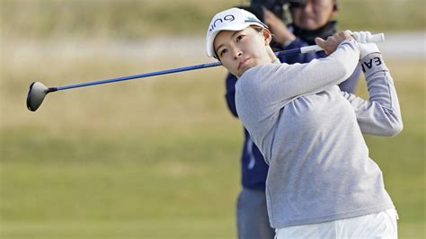 Golf Japans Hinako Shibuno Leads After 1st Round Of Womens British Open