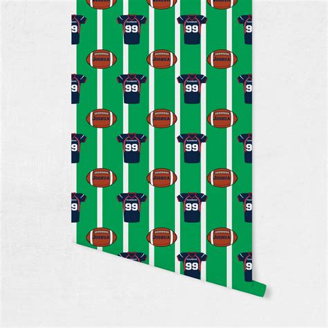 Football Jersey Wallpaper And Surface Covering Youcustomizeit