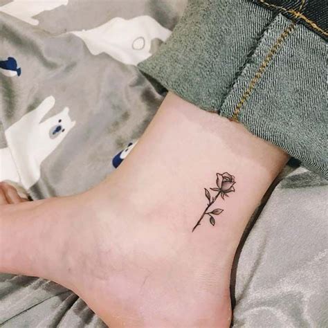 23 Pretty Ankle Tattoos Every Woman Would Want Stayglam Dainty Tattoos Pretty Tattoos Mini