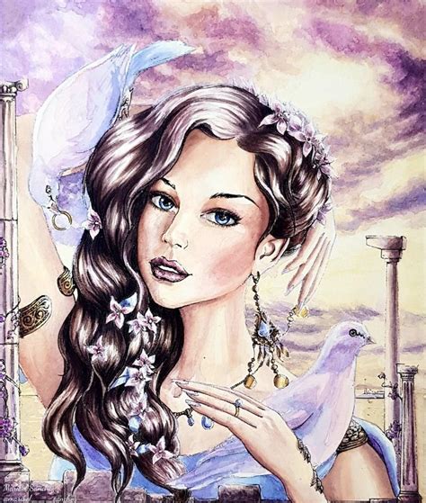 Beautiful Aphrodite By Fabrika Fantasy Book Goddesses Of Myths Gezicht
