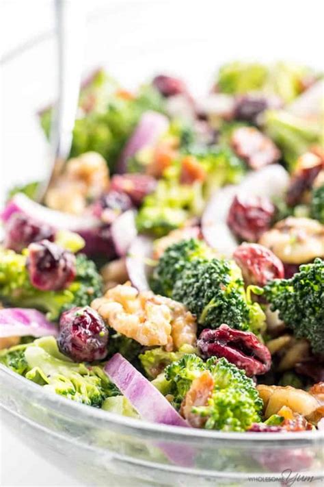 Broccoli Cranberry Salad 7 Ingredients Or Less