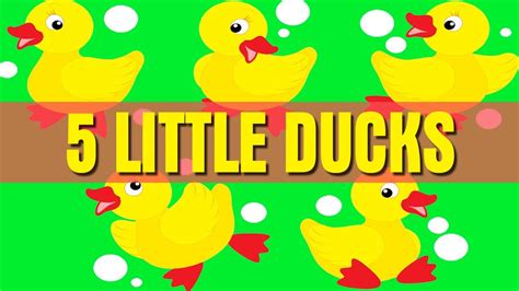 5 Little Ducks And More Nursery Rhymes Songs Lyrics And Action 4k