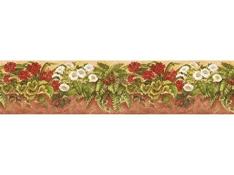 Floral Wallpaper Borders Floral Wallpaper Border Ns7722b