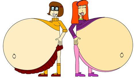 Velma And Daphne Exposed Bellies By Angrysignsreal On Deviantart