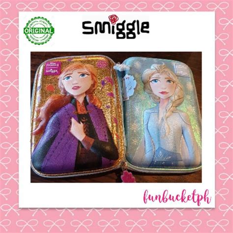 Smiggle Disneys Frozen 2 Hardtop Pencil Case Shopee Philippines