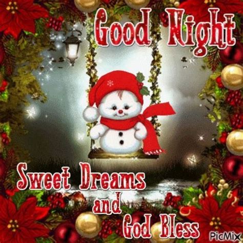 10 Christmas Good Night Quotes And Sayings Good Night Sweet Dreams