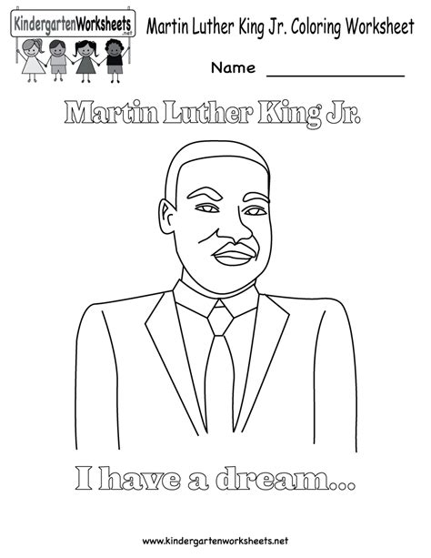 Martin Luther King Free Printable Coloring Pages Free Printable