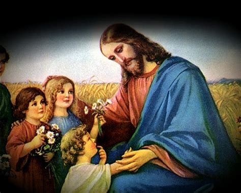 18 Gambar Yesus Dengan Anak Konsep Terkini