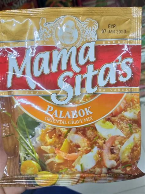 Mama Sitas Palabok Oriental Gravy Mix 57g Lazada Ph