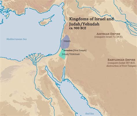 Israel And Judah Map Best Map Of Middle Earth