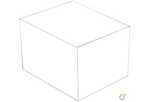 How To Draw A Box Step By Step For Kids And Beginners