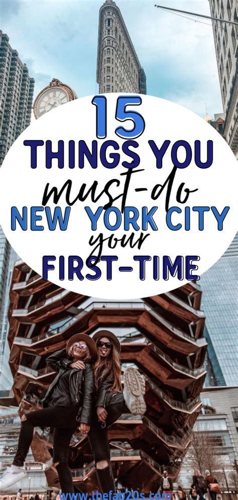 15 Things You Must Do In New York City For First Timers Artofit