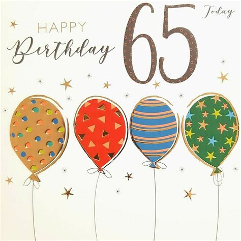 Happy 65th Birthday Wishes Image