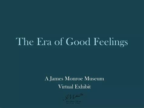 Ppt The Era Of Good Feelings Powerpoint Presentation Free Download