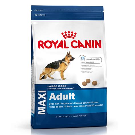 The food is highly palatable and promotes healthy digestion. Royal Canin Maxi Adult Dog Food (GR26) 4kg - Prescription Food
