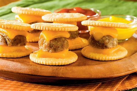 Mini Cheeseburger Bites Kraft Recipes