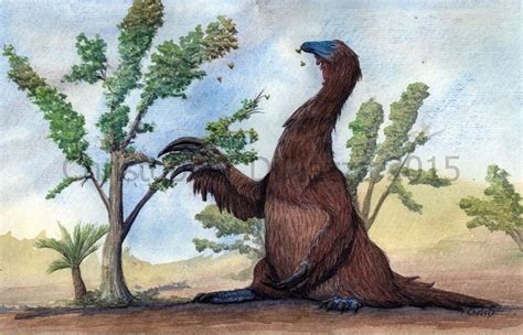 Therizinosaurus Art By Chris D Prehistoric Animals Prehistoric