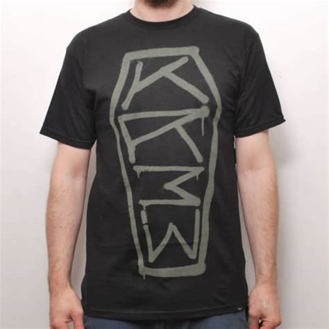 Kr3w Koffin Skate T Shirt Black Skate Clothing From Native Skate Store Uk