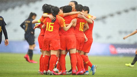 Chinese Women Football Embraces First Big Win At Olympic Qualifier Cgtn