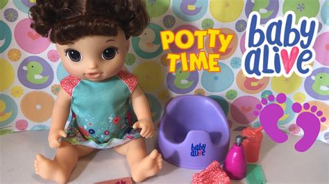 Baby Alive Potty Dance Baby Brunette Box Opening And Both Name
