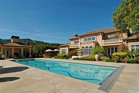 Listing Of The Day A Napa Valley Wine Estate Mansion Global