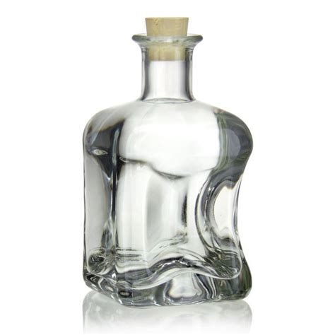 500 Ml Glass Bottle Dublin Square Closure Cork 500 Clear 100028180