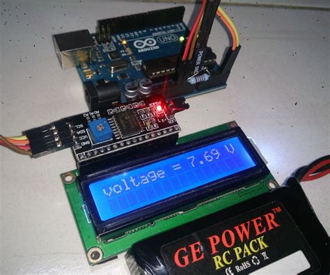 Arduino Battery Voltage Indicator 5 Steps With Pictures Instructables