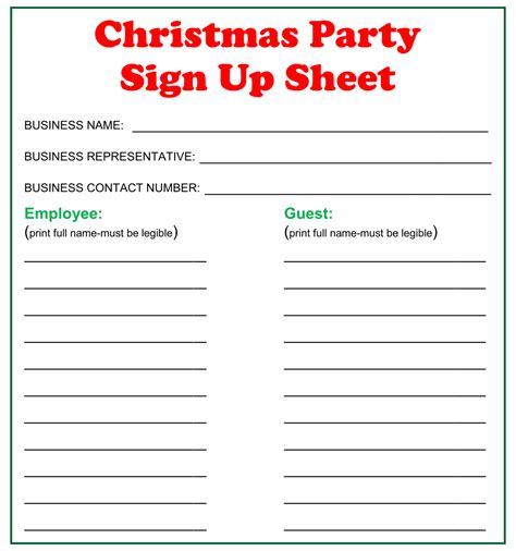 Christmas Food Sign Up Sheet 2023 Latest Top Most Popular Review Of